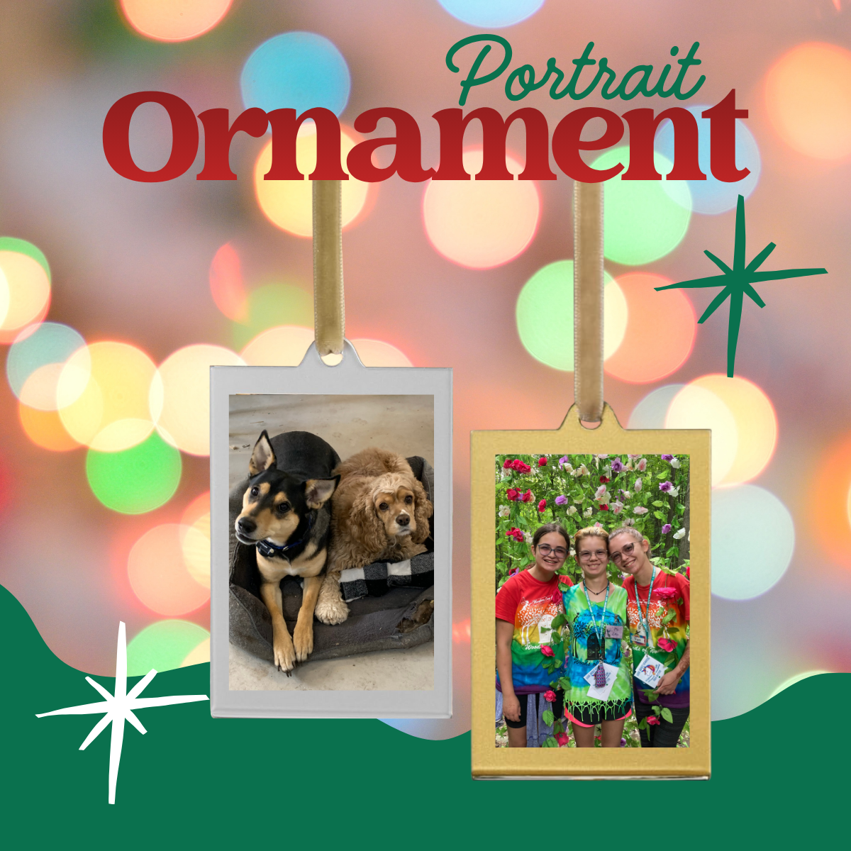 Holiday Ornament - Portrait