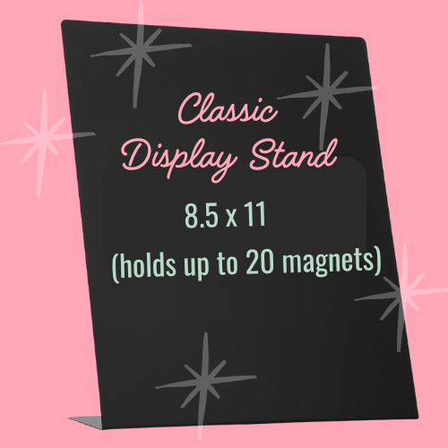 Classic Display Stand (Black) 8.5 x 11 in.